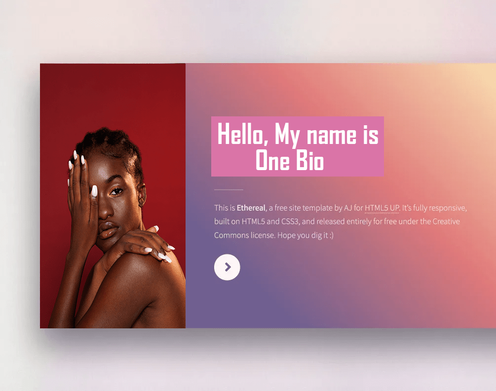 Screenshot of the app static sites hosting system
